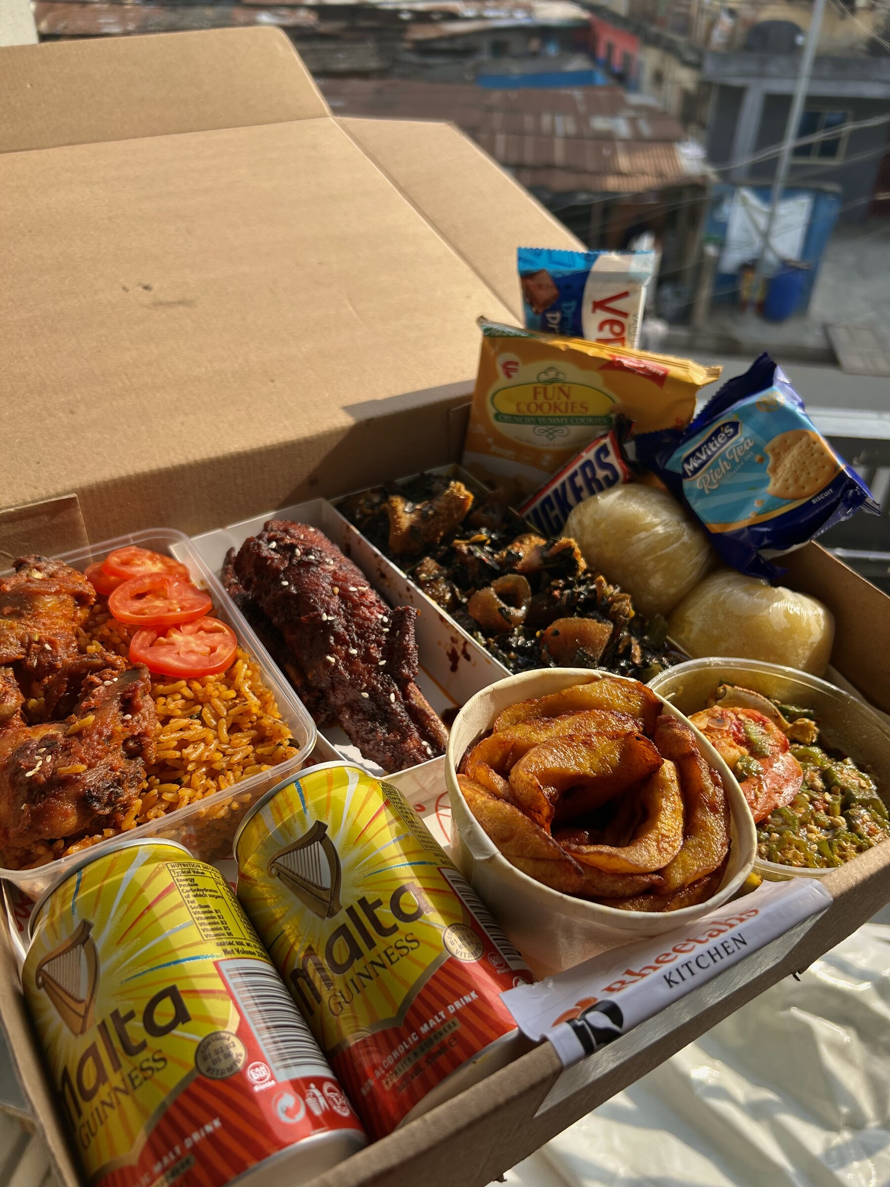 A loaded gift box